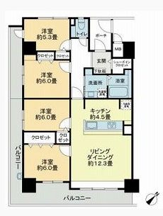 Sophia　Garden博多 間取り
