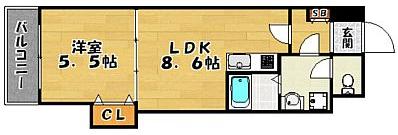 エース五番館 間取り