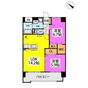 Bonheur　Casa 間取り