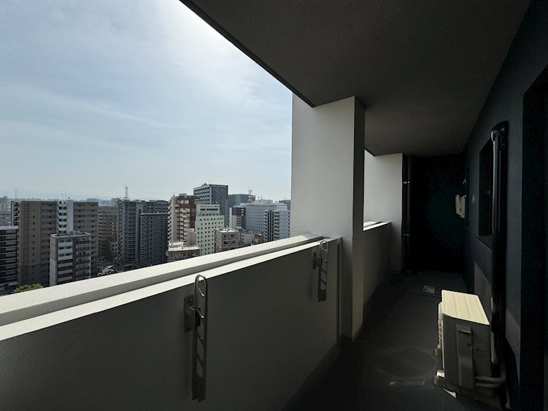 エンクレスト博多RIVERSIDE ベランダ