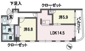 エムロード平尾 間取り