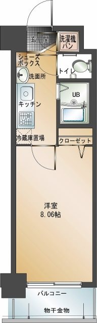 エンクレスト赤坂壱番館 間取り