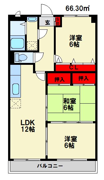 ADVANCE21 間取り
