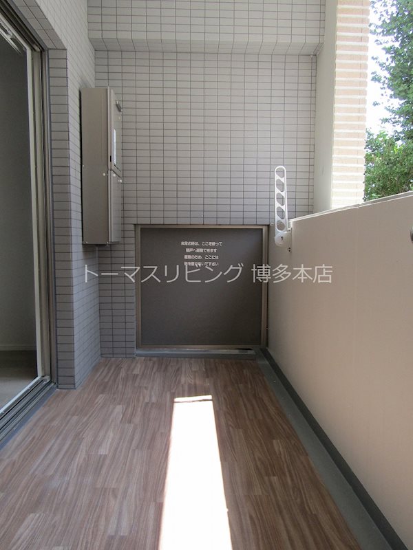 エンクレスト呉服町 ベランダ