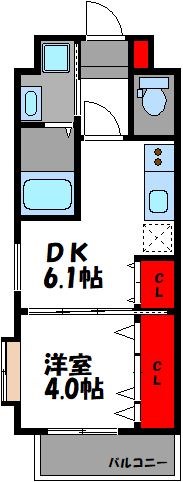 ギャラクシー香椎駅前 間取り