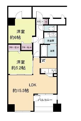グランパーク天神 間取り