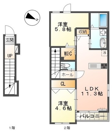 佐賀県鳥栖市曽根崎町 間取り