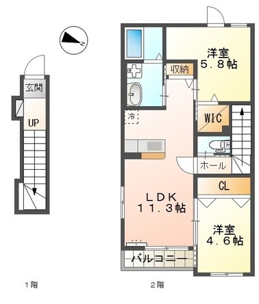 佐賀県鳥栖市曽根崎町 間取り