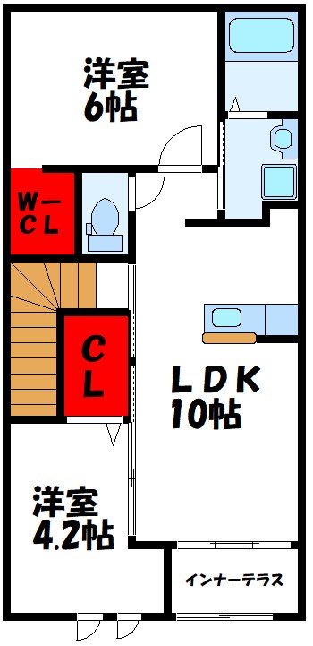福岡県宗像市稲元４丁目 間取り