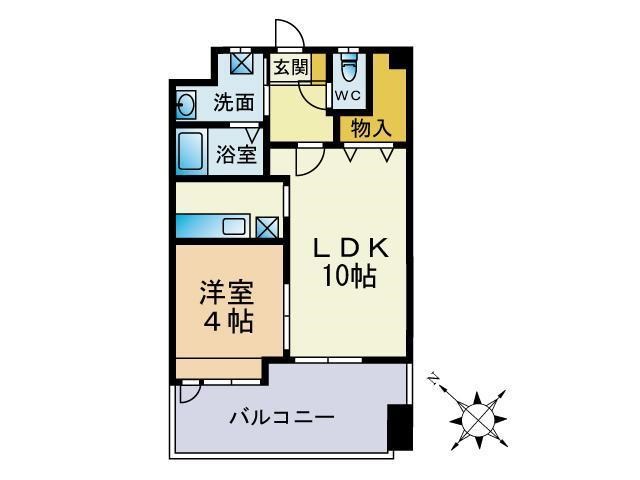 グランドール薬院 間取り