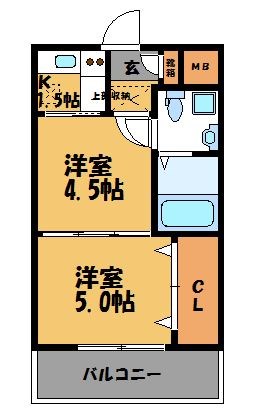エステート・モア・薬院通り 間取り