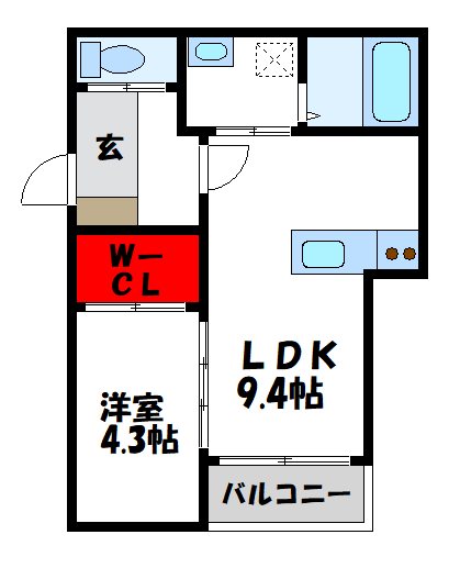 BRAVE　BASE　遠賀　South  間取り