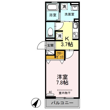 CASA白金  間取り