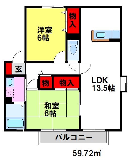 ソレジオ 間取り