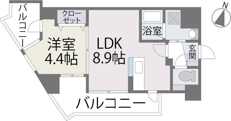パセオ平尾 間取り