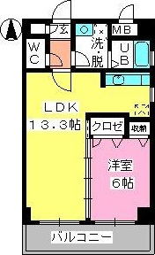 ベイシック大名 間取り
