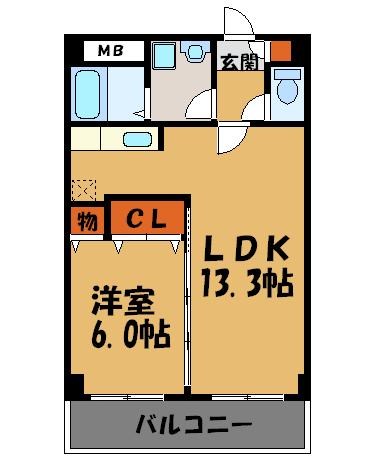 ベイシック大名 間取り