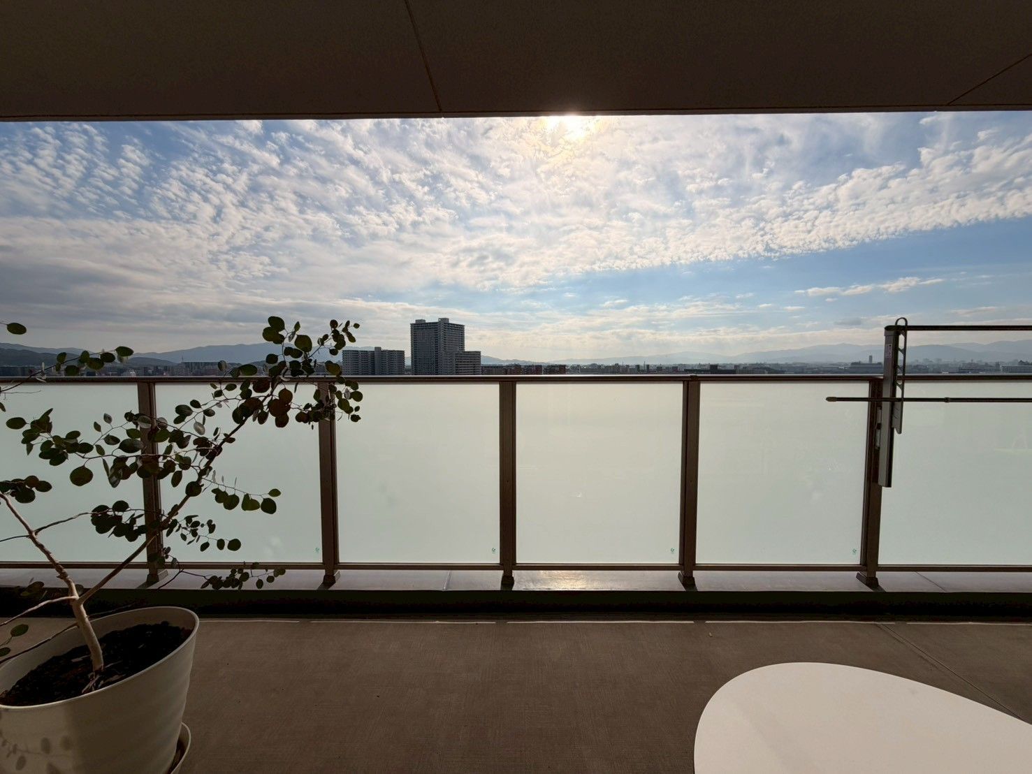 アーバンパレス香椎照葉 ベランダ