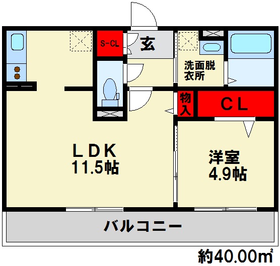ソフィーユメゾン南福岡 間取り
