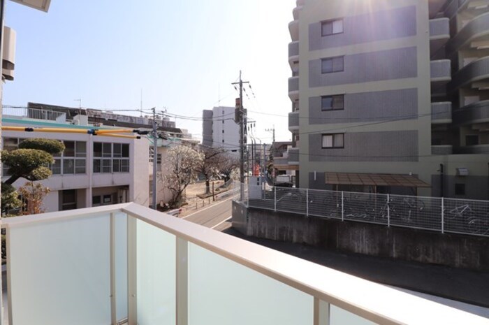 プランドゥブレ西新 ベランダ