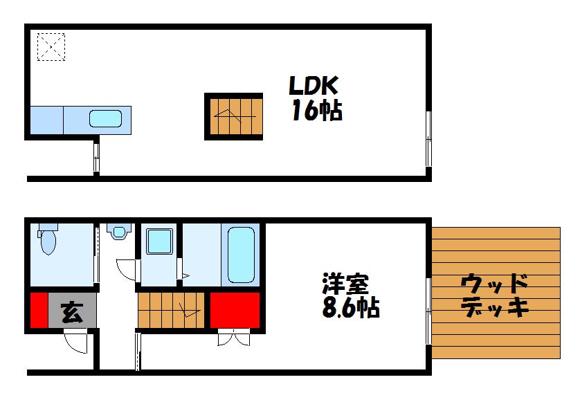 ヒルトップ11 間取り