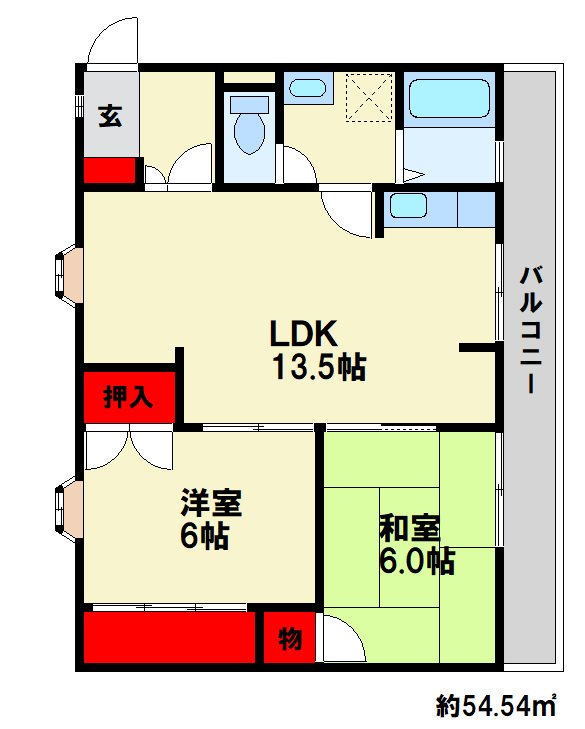 フェアコート春日 間取り
