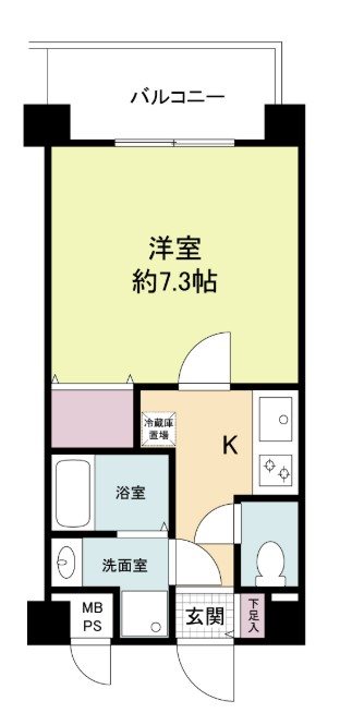 レジディア高宮 間取り