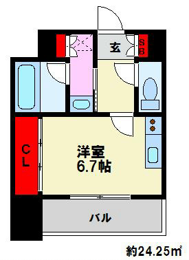 ヴィラージュ高宮ストリート 間取り