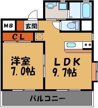 コンソラーテ薬院 間取り