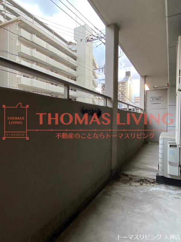 コンソラーテ薬院 ベランダ