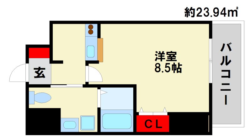 ルピナス銀天町 間取り