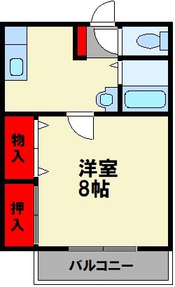 福岡県飯塚市立岩 間取り