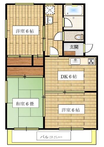 ガーデンハイツ今屋敷 間取り
