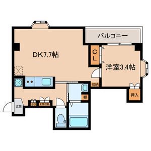 エリーナプラザ藤崎 間取り