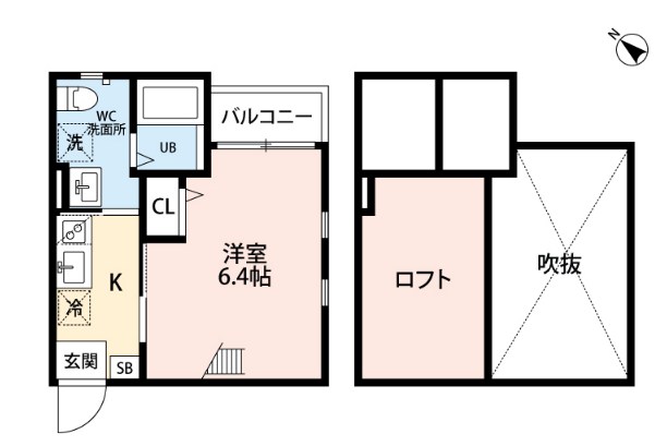 パステルハイツ博多 間取り