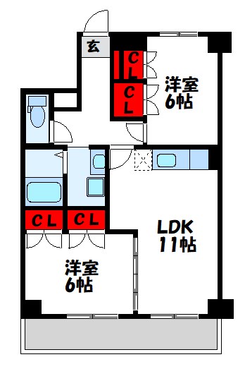 クラッセM 間取り
