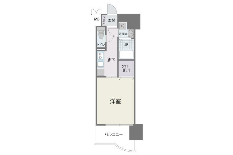 CAVANA天神 間取り