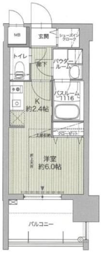 グランフォーレ博多ウォーターフロント 間取り