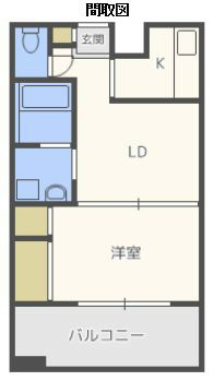 エンクレスト中呉服  間取り