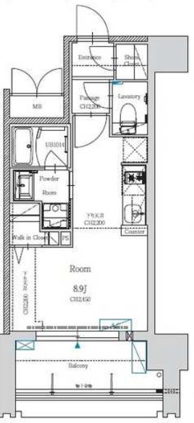 CIDNAL　THE　PLACE 間取り