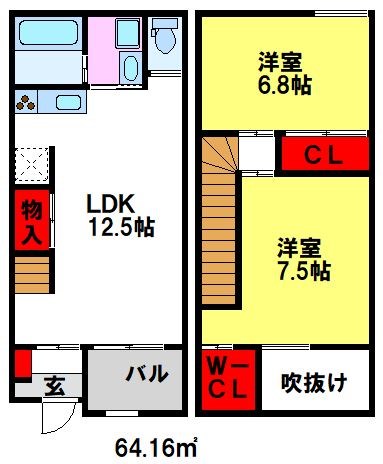 nido Padure Roza 間取り