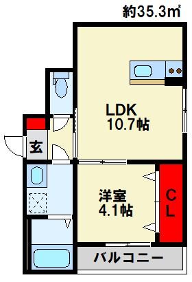 カトレア春日西 間取り