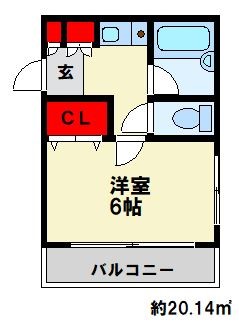 ニューウェステリア春日 間取り