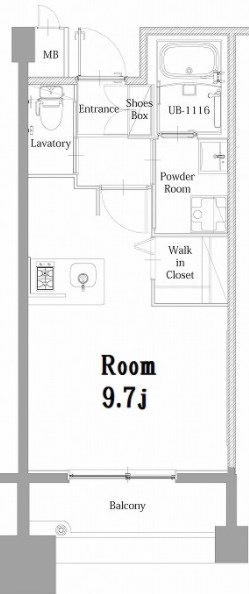 エンクレスト呉服町 間取り