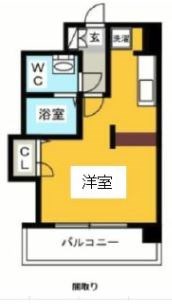 ピュアドームステイツ博多 間取り