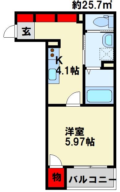 PLATINUM HILLS R(プラチナム ヒルズ アール) 間取り