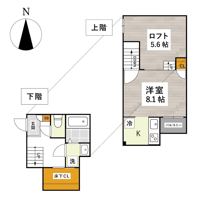 ADC新飯塚 間取り