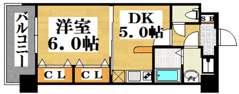 アクアシティ博多サウスステーション 間取り