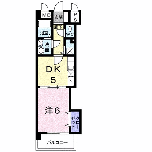 Casa gialla 間取り