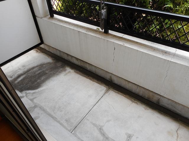 Casa gialla ベランダ